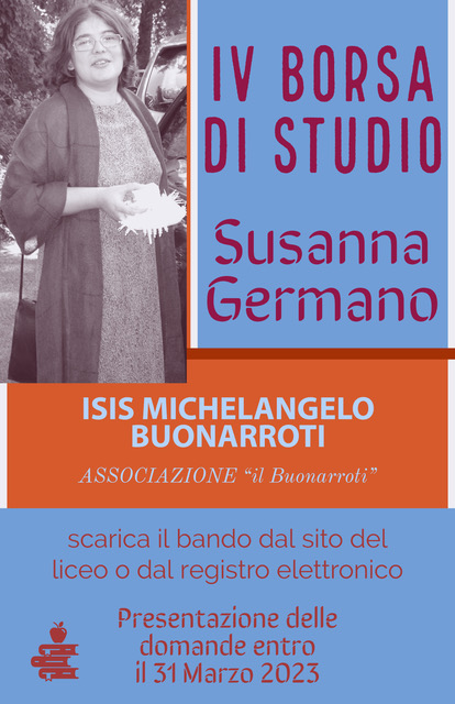 Borsa di studio "Susanna Germano" 2023